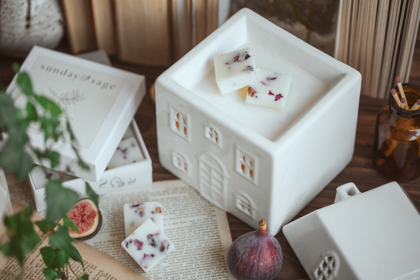 Large Ceramic House Wax Melt Burner