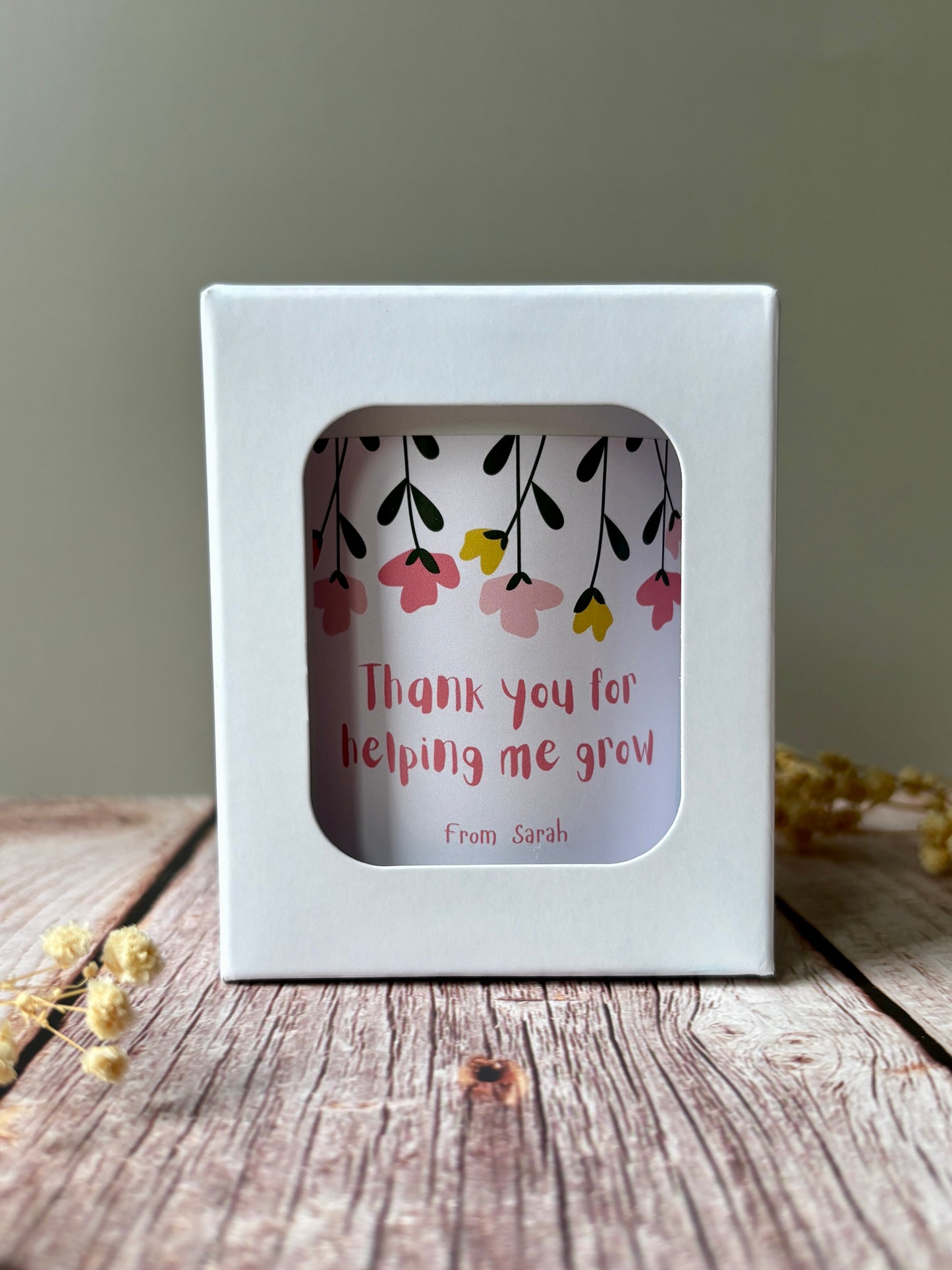 20cl Personalised Teacher Candle