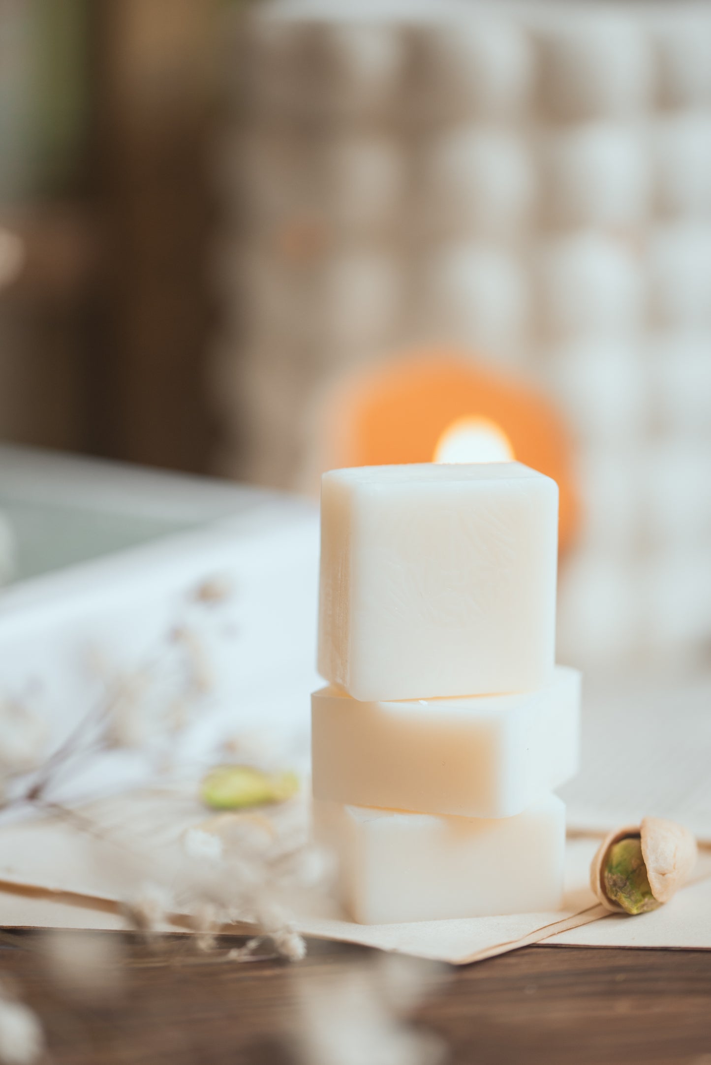 Sea Salt & Sandalwood Scented Soy Wax Melts