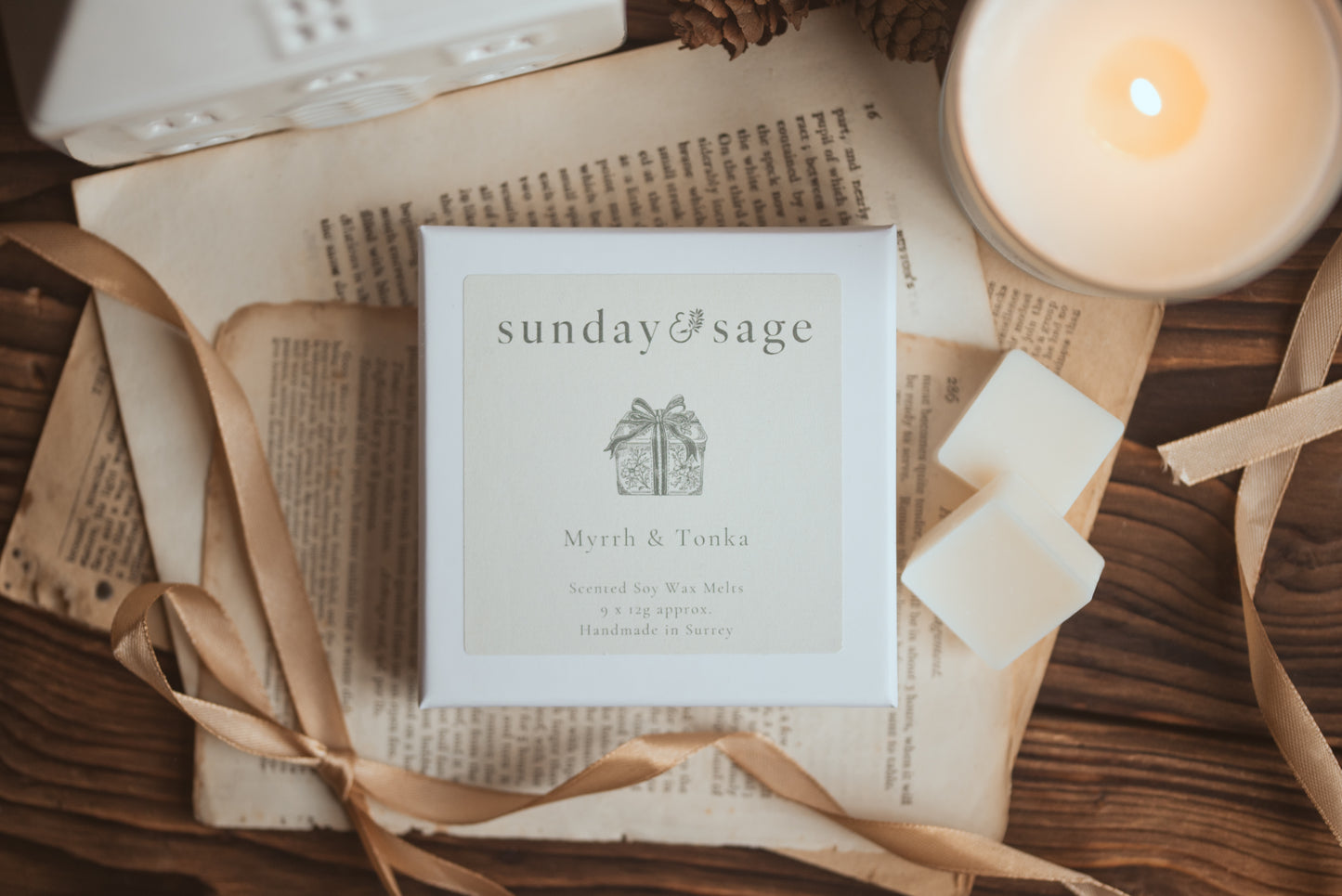 Myrrh & Tonka Scented Soy Wax Melts