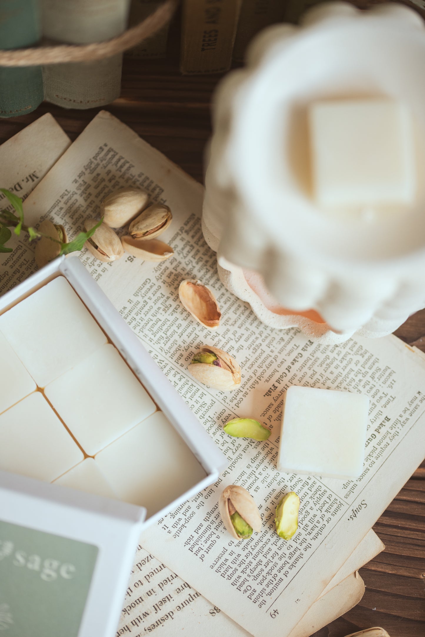 Pistachio Scented Soy Wax Melts