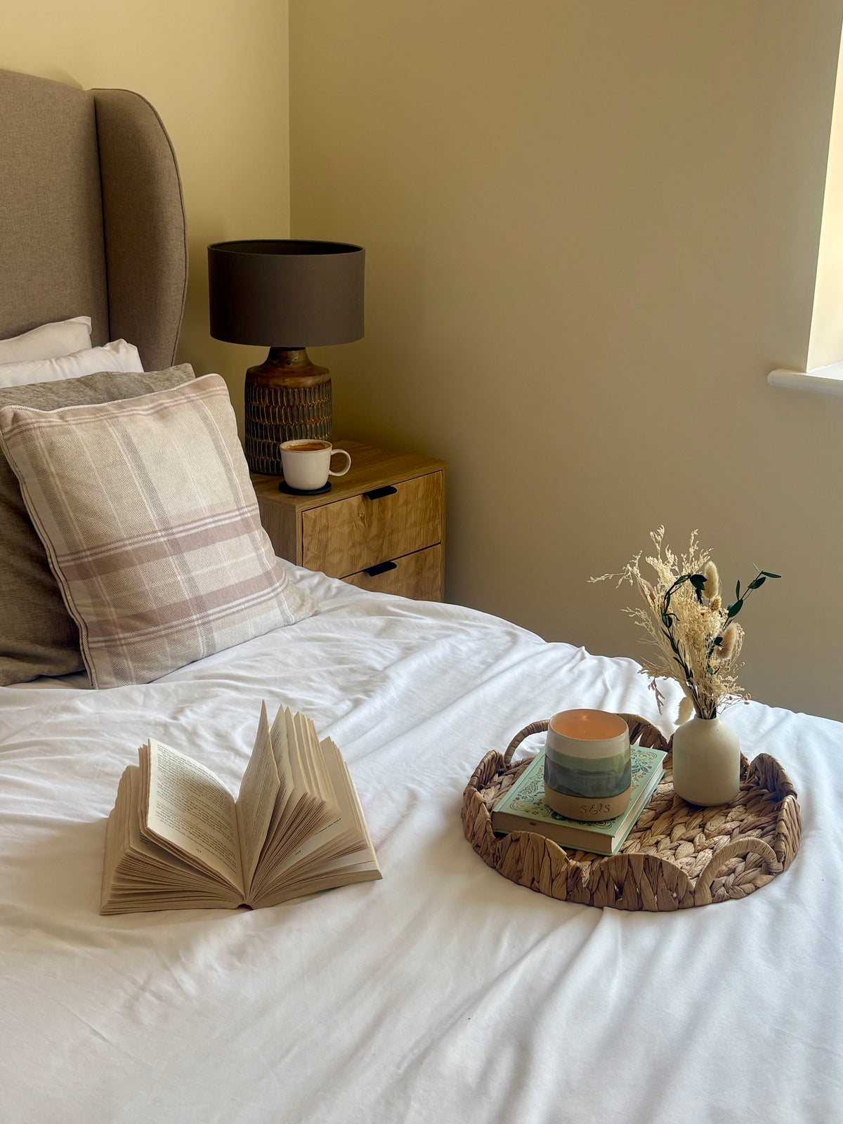 Duvet Days Refillable Ceramic Candle- Starter Set