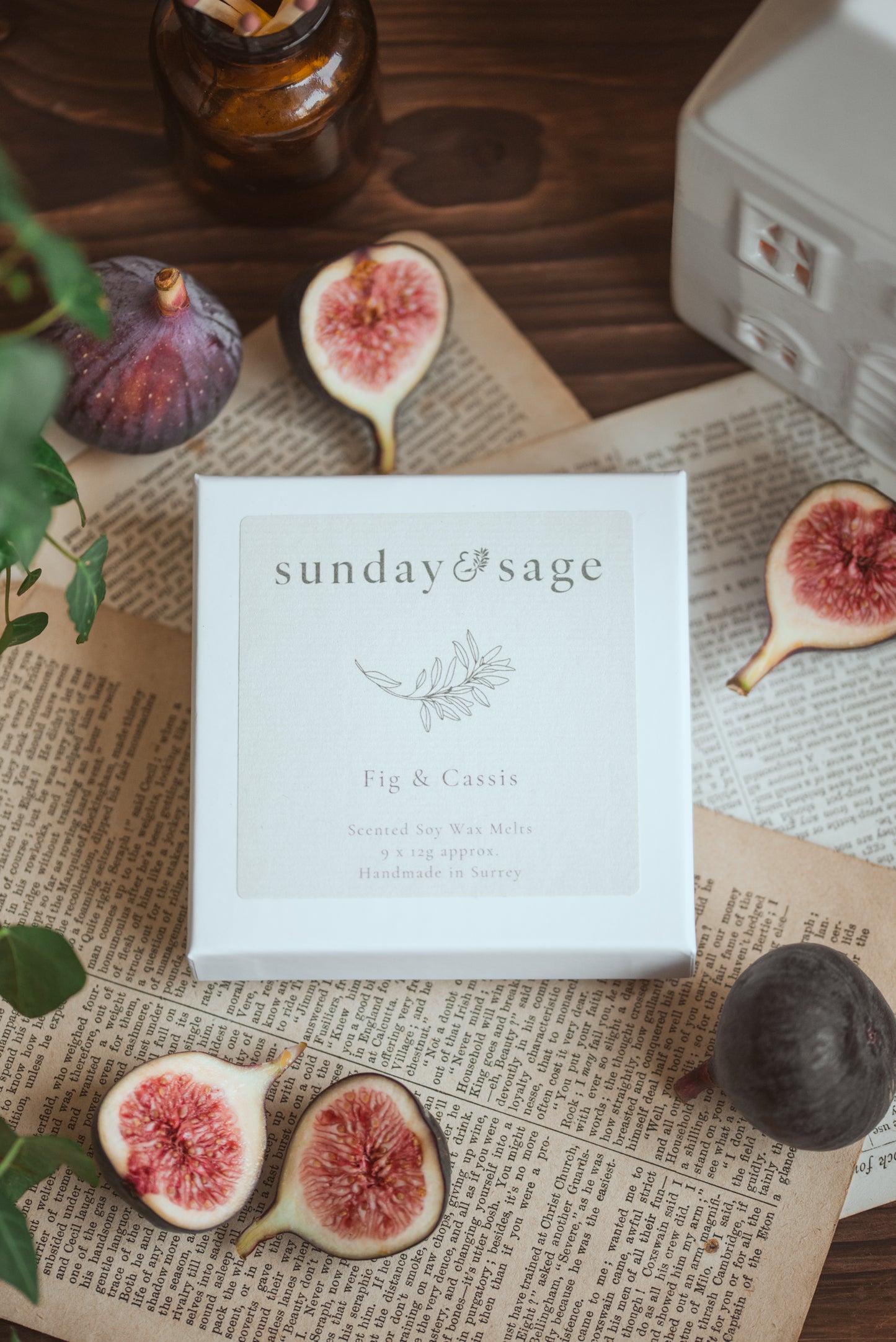 Fig & Cassis Scented Soy Wax Melts
