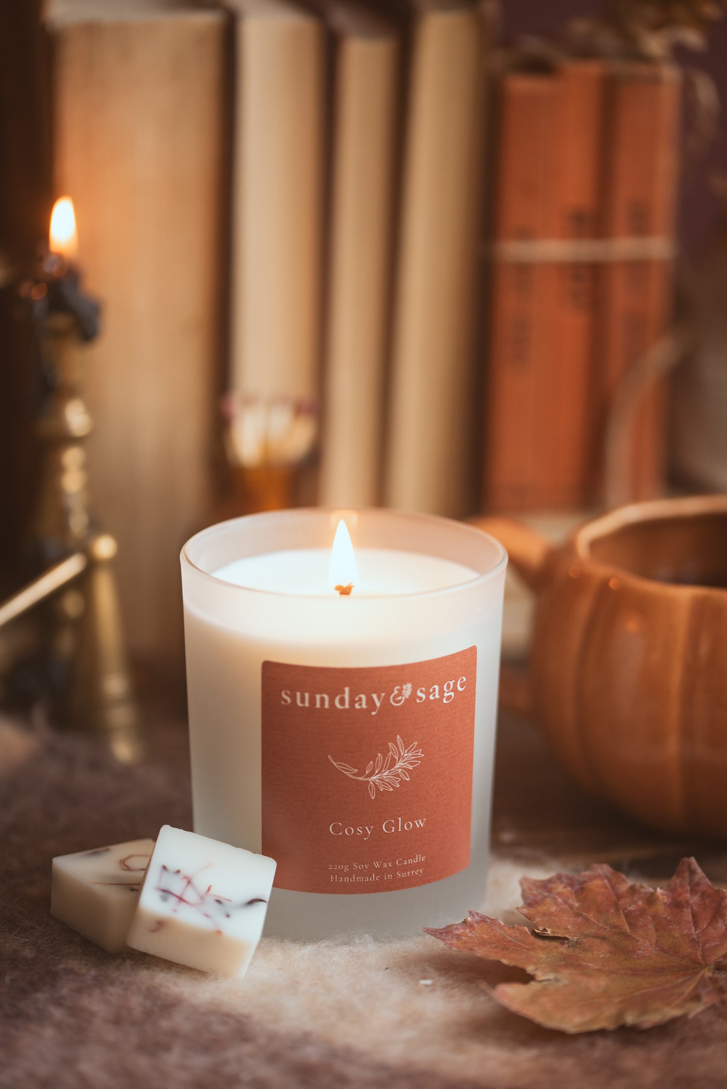 Cosy Glow Scented Soy Candle