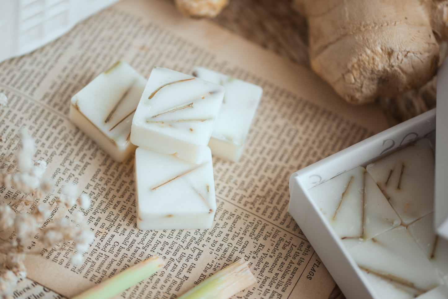 Lemongrass & Ginger Soy Wax Melts