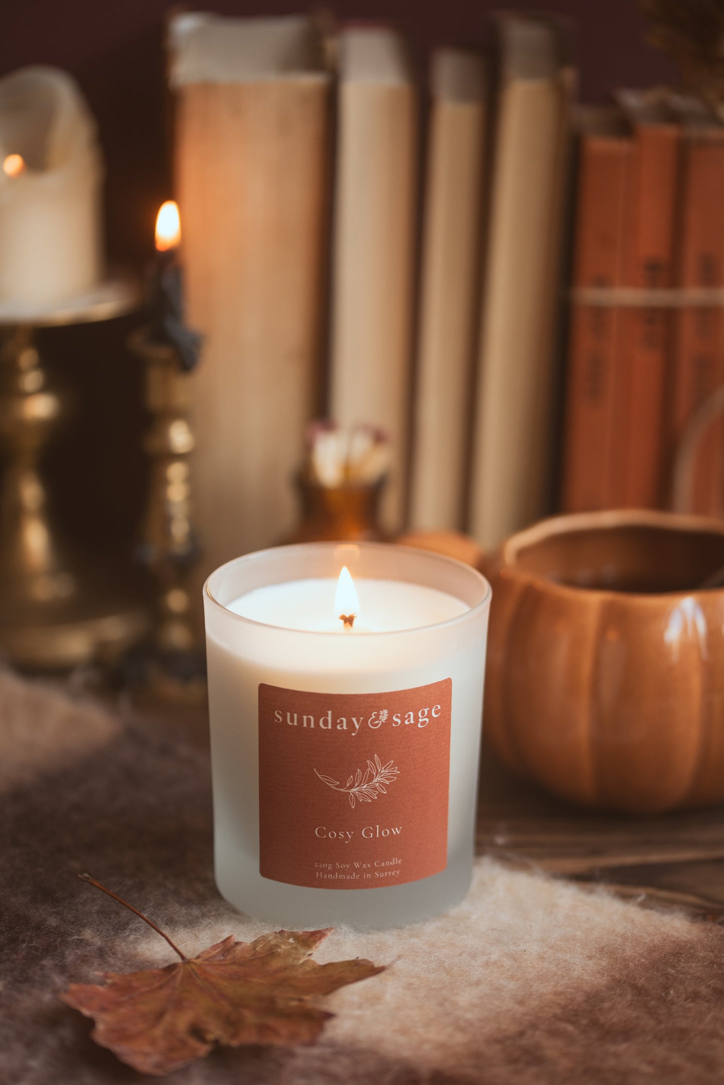 Cosy Glow Scented Soy Candle