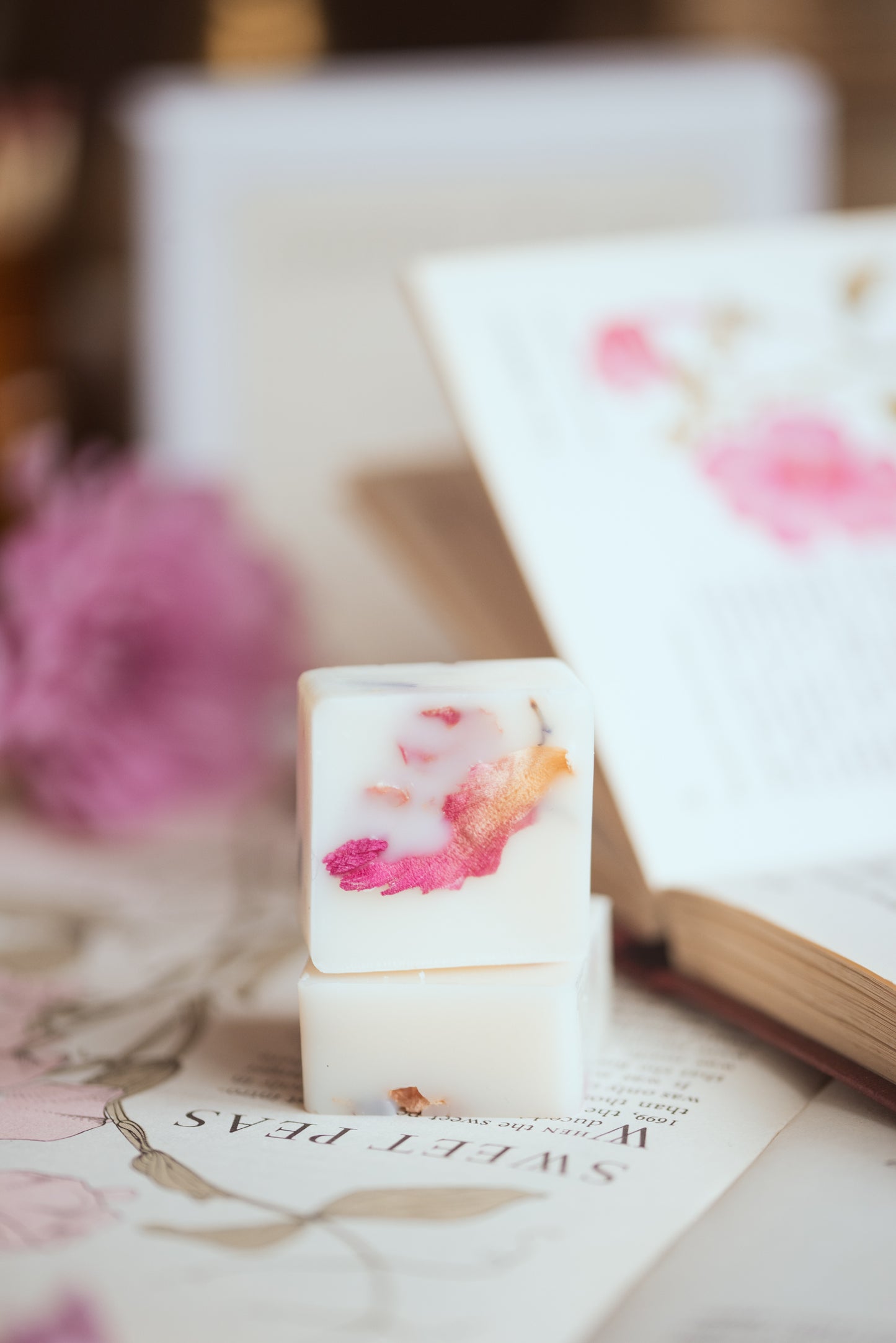 Peony & Sweet Pea Scented Soy Wax Melts